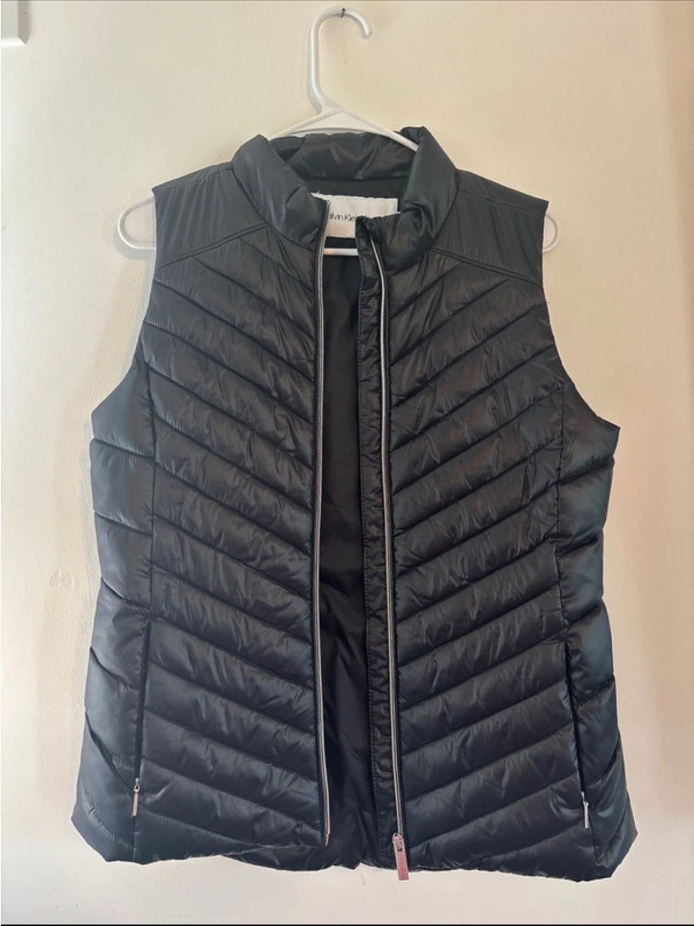 Calvin Klein Jeans Black Quilted Puffer Vest